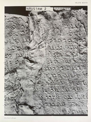 Vol. I: The inscription of Sar-Mashad. Vol. II: The inscription of Naqs-i Rustam.
