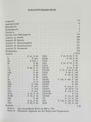 Ostraca, Papyri und Pergamente. Textband.[newline]M14639-04.jpeg