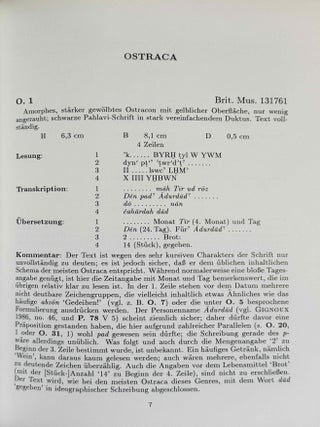 Ostraca, Papyri und Pergamente. Textband.[newline]M14639-06.jpeg