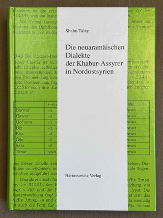 Item #M14642 Die neuaram&auml;ischen Dialekte der Khabur-Assyrer in Nordostsyrien. Einf&uuml;hrung,...[newline]M14642-00.jpeg