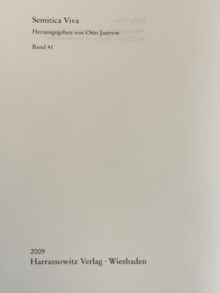 Neuaram&auml;ische Texte in den Dialekten der Khabur-Assyrer in Nordostsyrien[newline]M14643-01.jpeg