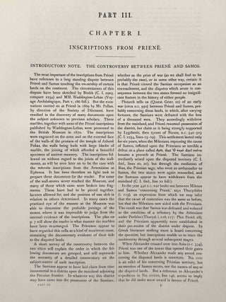 The collection of ancient Greek inscriptions in the British Museum. Vol. I: Attika. Vol. II. Vol. III: Priene, Iasos and Ephesos. Vol. IV: Knidos, Halikarnassos and Branchidae. Supplementary and miscellaneous inscriptions. (complete set)[newline]M14660-11.jpeg