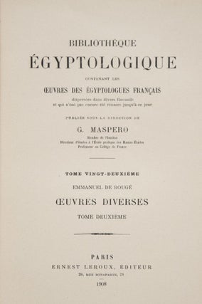 Oeuvres diverses. Tome I, II, IV, V, VI (vol. III is missing)[newline]M1468-05.jpg