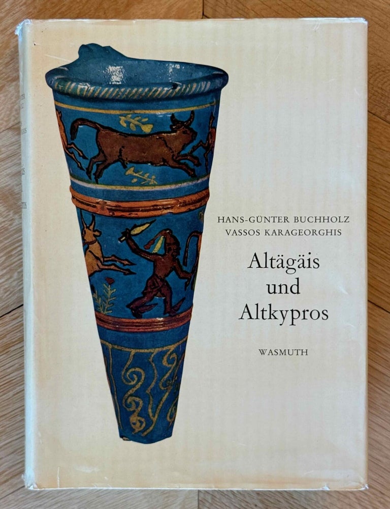 Item #M14681 Alt&auml;g&auml;is und Altkypros. BUCHHOLZ Hans G&uuml;nter - KARAGEORGHIS Vassos.[newline]M14681-00.jpeg