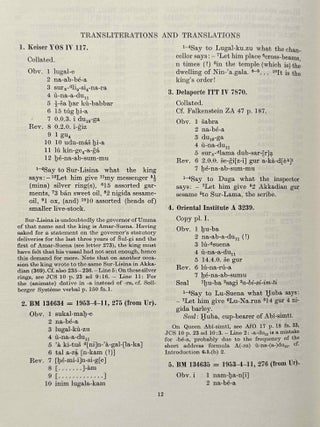 The business and administrative correspondence under the kings of Ur (Texts from Cuneiform Sources, vol. 1)[newline]M14695-05.jpeg