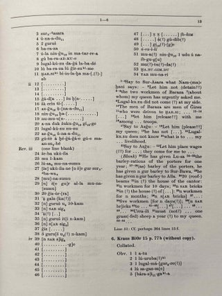 The business and administrative correspondence under the kings of Ur (Texts from Cuneiform Sources, vol. 1)[newline]M14695-06.jpeg