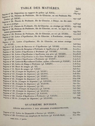 Notices et textes des papyrus grecs (p. par.) du Mus&eacute;e du Louvre et de la Biblioth&egrave;que Imp&eacute;riale[newline]M14698-07.jpeg