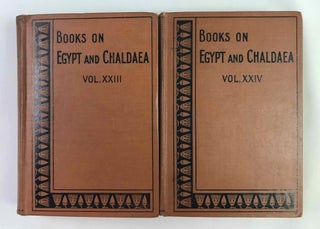 Item #M1469a The book of the kings of Egypt. Or, The Ka, Nebti, Horus, Suten Bat, and Ra names of...
