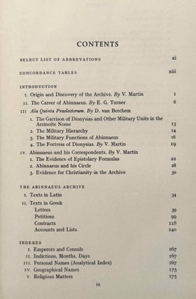 The Abinnaeus archive. Papers of a Roman officer in the reign of Constantius II.