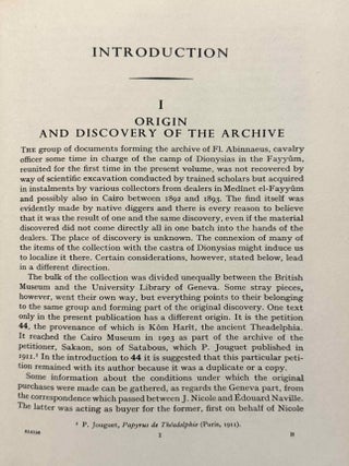 The Abinnaeus archive. Papers of a Roman officer in the reign of Constantius II.[newline]M14701-05.jpeg
