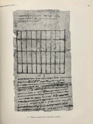 Papyrus grecs. Institut Papyrologique de l'Universit&eacute; de Lille. Vol. I and Vol. II: Papyrus de Magdola (complete set).[newline]M14704-06.jpeg
