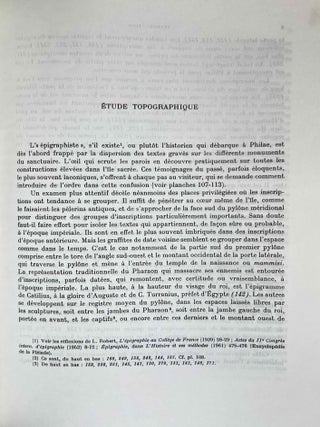 Inscriptions grecques de Philae. 2 volumes (complete set)[newline]M1470a-31.jpeg