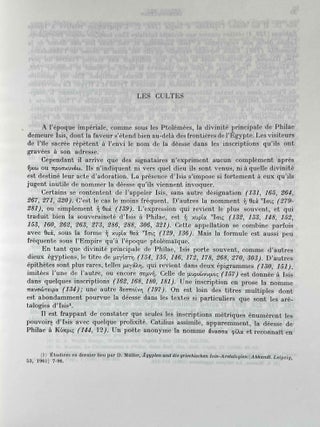 Inscriptions grecques de Philae. 2 volumes (complete set)[newline]M1470a-32.jpeg