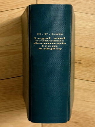 Item #M14710 Legal and economic documents from Ashjaly (XEROX). LUTZ Henry Frederick[newline]M14710-00.jpeg