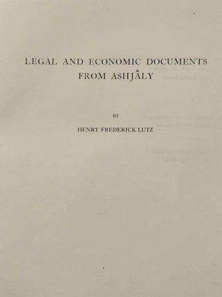 Legal and economic documents from Ashjaly (XEROX)[newline]M14710-02.jpeg