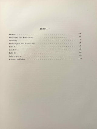 Die hethitischen Gesetze. Transkription, &Uuml;bersetzung, sprachliche Erl&auml;uterungen und vollst&auml;ndiges W&ouml;rterverzeichnis.[newline]M14712-02.jpeg