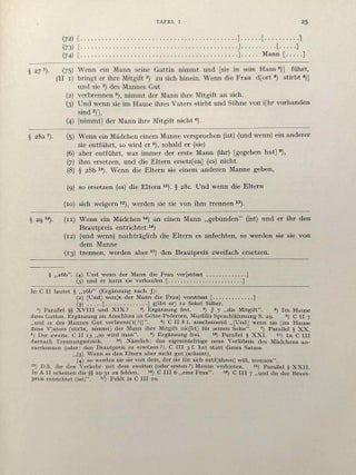 Die hethitischen Gesetze. Transkription, &Uuml;bersetzung, sprachliche Erl&auml;uterungen und vollst&auml;ndiges W&ouml;rterverzeichnis.[newline]M14712-04.jpeg