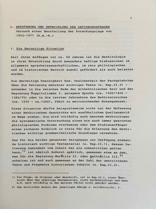 Probleme der Textdatierung in der Hethitologie (Beitr&auml;ge zur umstrittenen Datierungskriterien f&uuml;r Texte d. 15.-13. Jh. v. Chr.)[newline]M14716-05.jpeg
