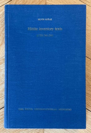 Item #M14718a Hittite inventory texts (CTH 241-250). KOSAK Silvin