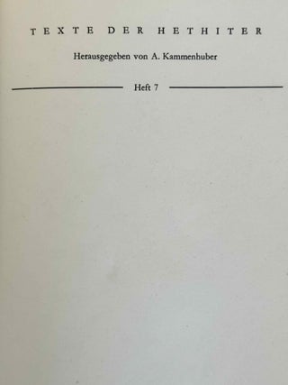 Orakelpraxis, Tr&auml;ume und Vorzeichenschau bei den Hethitern[newline]M14722-01.jpeg