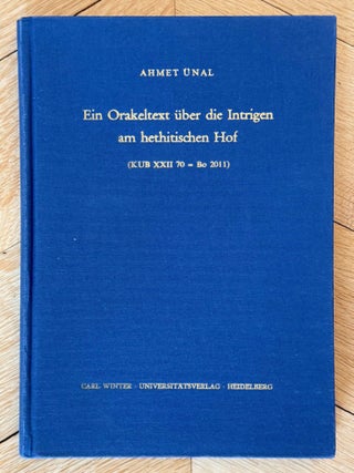 Item #M14723 Ein Orakeltext &uuml;ber die Intrigen am hethitischen Hof (KUB XXII 70=Bo 2011)....[newline]M14723-00.jpeg
