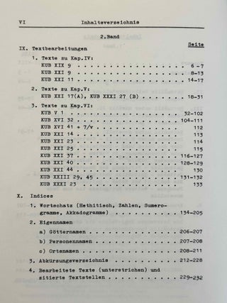 Hattusili III. Teil I: Hattusili bis zu seiner Thronbesteigung. Band 1: Historischer Abriss. Band 2: Quellen und Indices (complete set)