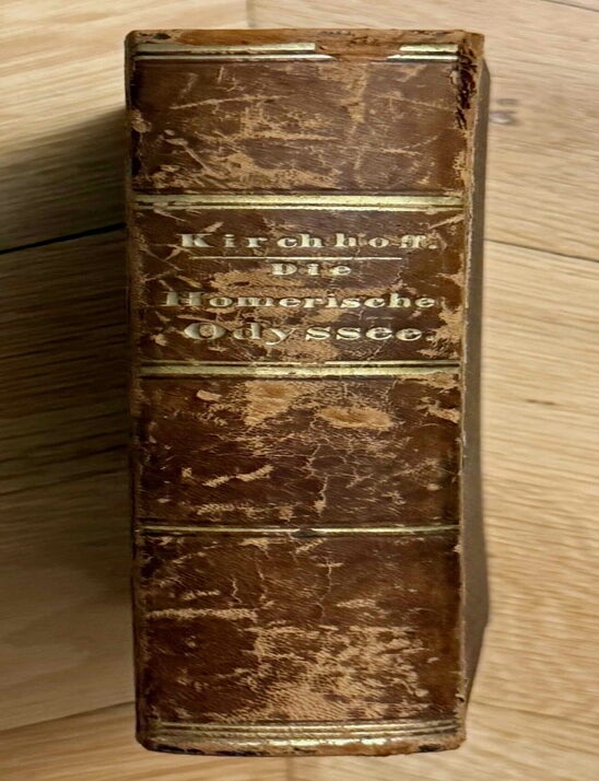 Item #M14731 Die homerische Odyssee. KIRCHHOFF Adolph.[newline]M14731-00.jpeg