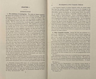 Development of the Canaanite dialects. An investigation in linguistic history. (authorized reprint)