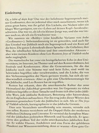 Jiddisch. Eine kleine Enzyklop&auml;die.[newline]M14736-04.jpeg