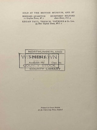 Catalogue of the literary papyri in the British museum[newline]M14739-03.jpeg