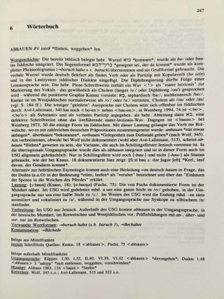 Westjiddisches W&ouml;rterbuch. Auf der Basis dialektologischer Erhebungen in Mittelfranken. 2 volumes (complete set)[newline]M14741-11.jpeg