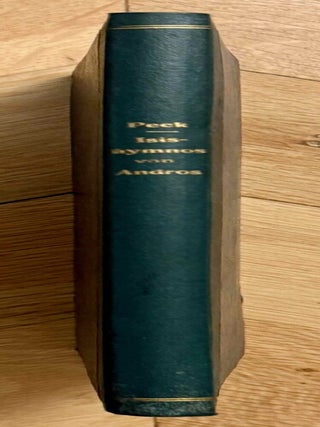Item #M14747 Der Isishymnus von Andros und verwandte Texte. PEEK Werner[newline]M14747-00.jpeg