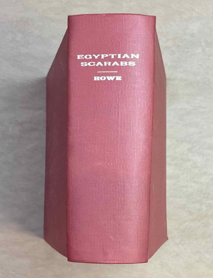 Item #M1474b A catalogue of scarabs, scaraboids and seals in the Palestine Archaeological museum. ROWE Alan.[newline]M1474b-00.jpeg