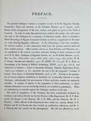 A catalogue of scarabs, scaraboids and seals in the Palestine Archaeological museum[newline]M1474b-06.jpeg