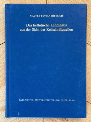Item #M14752 Das hethitische Lehmhaus aus der Sicht der Keilschriftquellen. BOYSAN-DIETRICH...[newline]M14752-00.jpeg