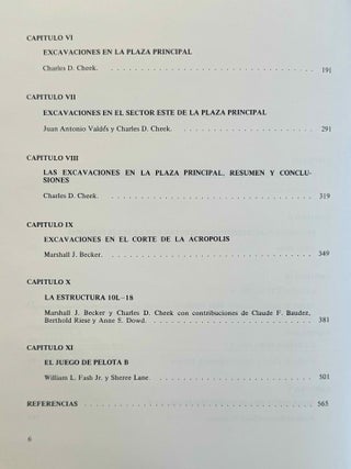 Introducci&oacute;n a la arqueolog&iacute;a de Cop&aacute;n, Honduras. Proyecto Arqueol&oacute;gico Cop&aacute;n. Vol. 1, 2 and 3 (complete set).[newline]M14754-08.jpeg