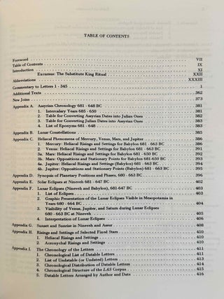 Letters from Assyrian scholars to the kings Esarhaddon and Assurbanipal. Vol. I: Texts. Vol. II: Commentary and appendices (complete set, in XEROX).[newline]M14756-09.jpeg