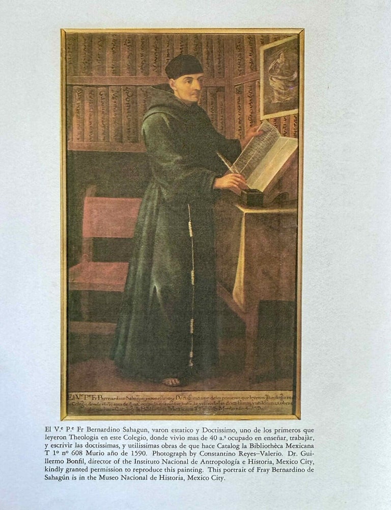 Item #M14775a Florentine Codex. Part I: Introduction and Indices. Introductions, Sahag&uacute;n's Prologues and Interpolations, General Bibliography, General Indices. Part II: Book I: The Gods. Translated from the Aztec into English, with Notes and Illustrations. (color XEROX). SAHAGUN Fray Bernardino - ANDERSON Arthur J. O. - DIBBLE Charles E. - LE&Oacute;N-PORTILLA Miguel, de.