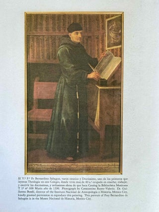 Item #M14775a Florentine Codex. Part I: Introduction and Indices. Introductions, Sahag&uacute;n's...