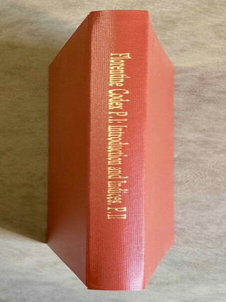 Florentine Codex. Part I: Introduction and Indices. Introductions, Sahag&uacute;n's Prologues and Interpolations, General Bibliography, General Indices. Part II: Book I: The Gods. Translated from the Aztec into English, with Notes and Illustrations. (color XEROX)
