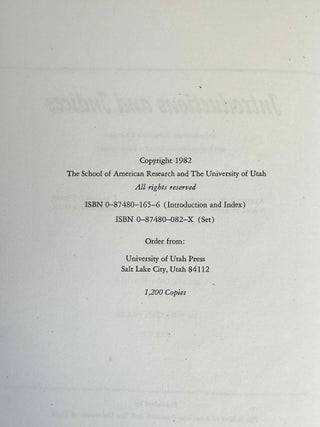 Florentine Codex. Part I: Introduction and Indices. Introductions, Sahag&uacute;n's Prologues and Interpolations, General Bibliography, General Indices. Part II: Book I: The Gods. Translated from the Aztec into English, with Notes and Illustrations. (color XEROX)