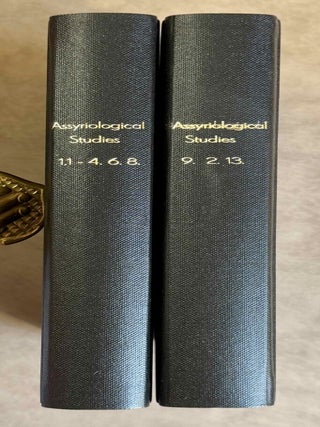 Item #M14791 9 volumes of Assyriological studies, in XEROX. 1) Beitr&auml;ge zum Assyrischen...