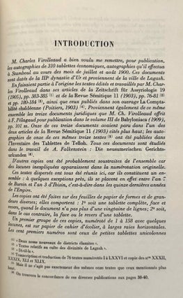 Tablettes économiques de Lagash (Epoque de la IIIe dynastie d'Ur). Copiées en 1900 au Musée Impérial Ottoman.