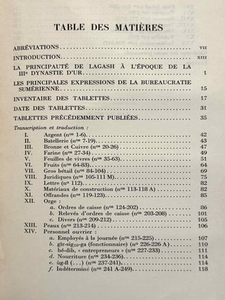 Tablettes &eacute;conomiques de Lagash (Epoque de la IIIe dynastie d'Ur). Copi&eacute;es en 1900 au Mus&eacute;e Imp&eacute;rial Ottoman.