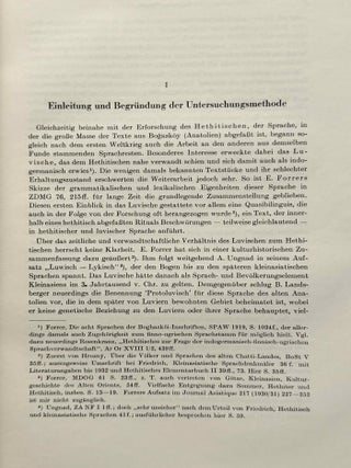 Zur grammatikalischen und lexikalischen Bestimmung des Luvischen. Untersuchung der Luvili-Texte.