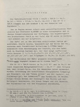 Ein hethitisches Ents&uuml;hnungsritual f&uuml;r das K&ouml;nigspaar Tuthaliia und Nikalmati