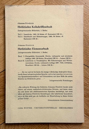 Ein hethitisches Entsühnungsritual für das Königspaar Tuthaliia und Nikalmati