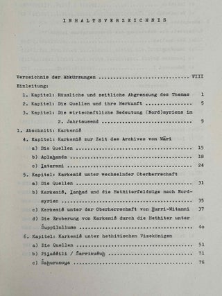 Geschichte Syriens im 2. Jahrtausend v.u.Z. Teil 1: Nordsyrien. Teil 2: Mittel- und S&uuml;dsyrien. Teil 3: Historische Geographie und allgemeine Darstellung. (complete set)