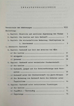 Geschichte Syriens im 2. Jahrtausend v.u.Z. Teil 1: Nordsyrien. Teil 2: Mittel- und Südsyrien. Teil 3: Historische Geographie und allgemeine Darstellung. (complete set)