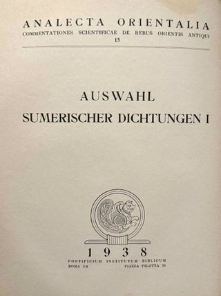 Auswahl sumerischer Dichtungen